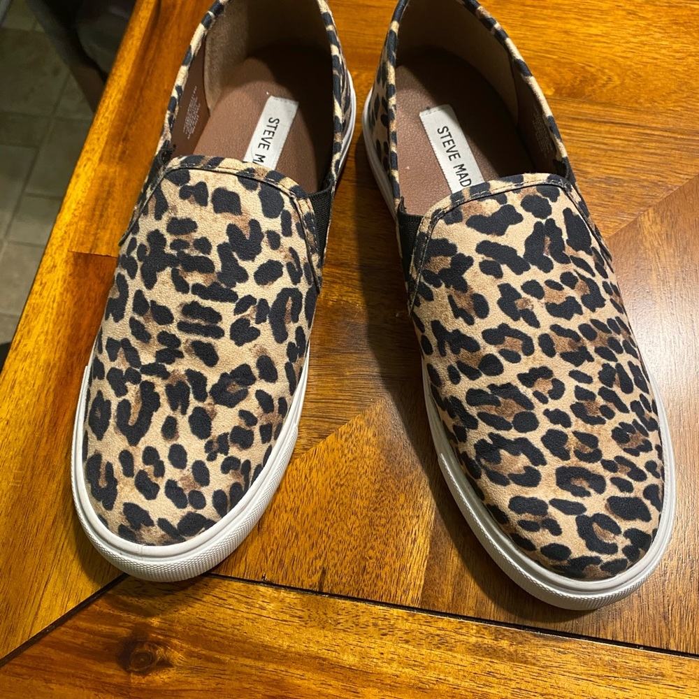 Steve Madden Cheetah Print Slip Ons - image 4